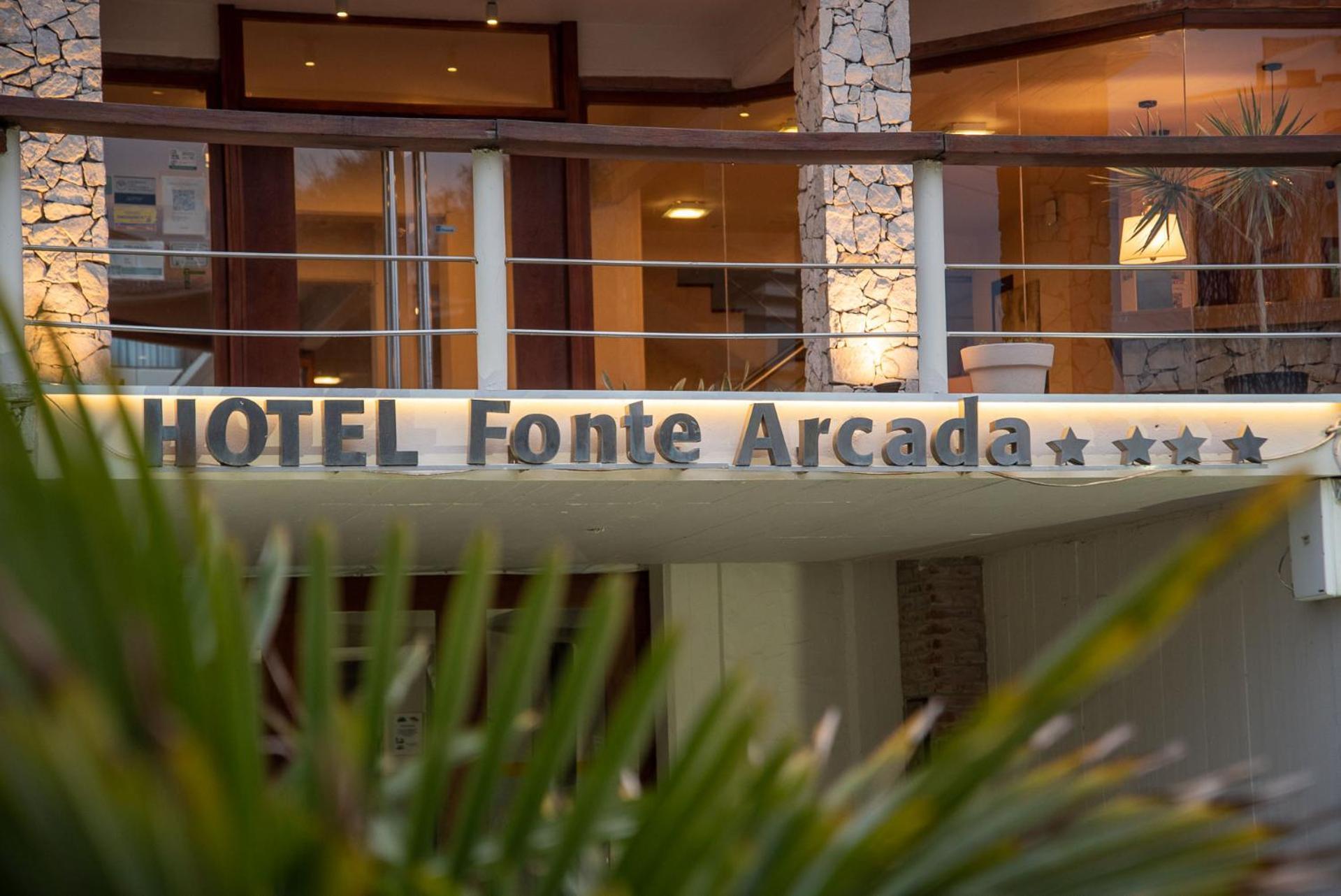 Fonte Arcada Hotel Villa Gesell Exterior foto